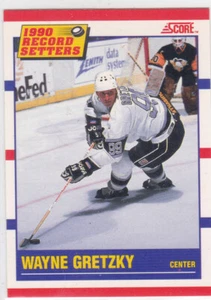90/91 SCORE..WAYNE GRETZKY..RECORD SETTERS..# 347..KINGS..FREE COMBINED SHIP - Picture 1 of 1