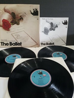 ARTHUR FIEDLER WITH THE BOSTON POPS ORCHESTRA THE BALLET VINYL 3-LP SET NR.MINT  - Image 1 of 4
