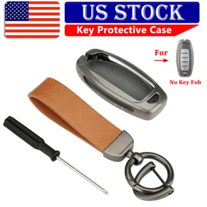 For Nissan Altima Infiniti G37 Zinc Alloy Remote Smart Key Protective Cover Case - Foto 1 di 14