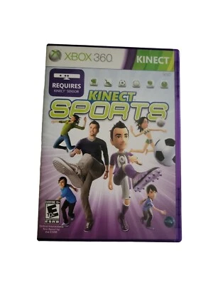 Xbox 360 Kinect Sports CIB Complete Video Game Microsoft 2010 - Image 1 of 3