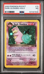 Dark Slowbro Holo - Team Rocket 12/82 - PSA 7 NM - WOTC Vintage Pokémon Card - Picture 1 of 2
