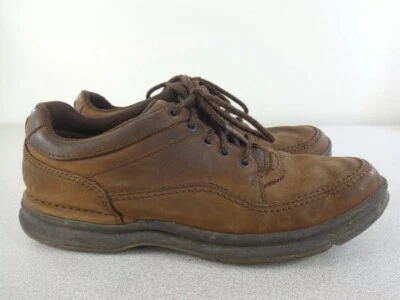 Rockport WWT17N World Tour Womens Brown Leather Comfort Oxford Shoes Size 10 - Image 1 of 4