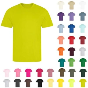 Mens Quick Dry T Shirts Lightweight Breathable Wicking Gym Running Sports Tees - Picture 1 of 49