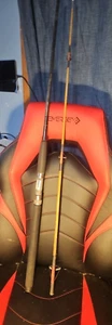 Vintage St. Croix Rod Graph-Lite Saltwater 8901-M-8' 7' 3" Casting Rod w/Roller - Picture 1 of 15