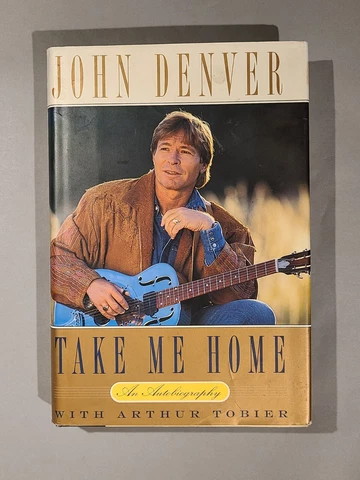 TAKE ME HOME: An Autobiography - Signed Book by John Denver Cover