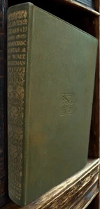 Leaves of Grass Vol 1, & Democratic Vistas, Walt Whitman, Everyman/EP Dutton - Picture 1 of 14