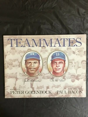 JACKIE ROBINSON & PEE WEE REESE 1992 TEAMMATES - TRUMPET CLUB SPECIAL EDITION - Image 1 of 2