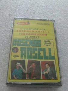 NOS, STILL SEALED LATIN AUDIO CASSETTE , DIVIERTASE CON ROSENDO ROSELL VOL 5 - Picture 1 of 1