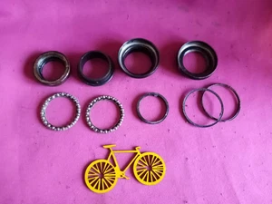 TIOGA AVENGER Jeu Direction complet ⌀25.4  HEADSET bicycle MTB VTT VINTAGE bici  - Foto 1 di 12