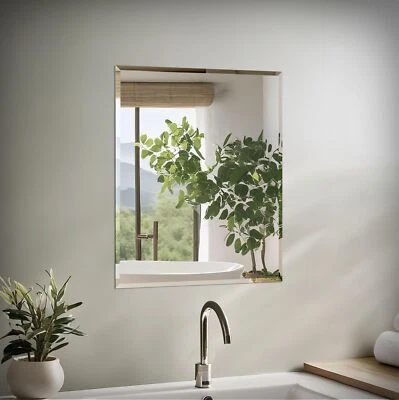 Gatco 1803 Bathroom Wall Mirror 24" H x 20" W Modern Mirror for Living Room V... - Image 1 of 4