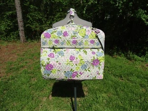 Vintage Vera Bradley Garment Bag In Retired Water Color Floral Pattern 42"x22" - Picture 1 of 5