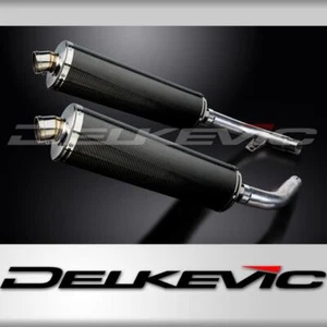 HONDA CBF1000 GT ABS 2006-2011 450mm OVAL CARBON BSAU SCHALLDÄMPFER AUSPUFF KIT - Bild 1 von 4