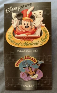 Pin Friend Like Me Aladdin #88 Tienda Disney Momentos Musicales Mágicos Genio - Imagen 1 de 2