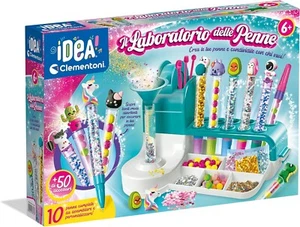 Clementoni Idea - Laboratorio delle Penne Personalizzate, Kit Creativo 6+ anni - Foto 1 di 7