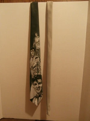 Corbata Ralph Marlin 100 % poliéster Elvis Presley 1992 Foto 1 de 4