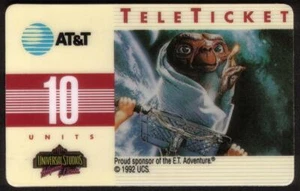 Set Di 3 Schede Telefoniche E.T. Universal Studios. Spagnolo In Buste. - Zdjęcie 1 z 3