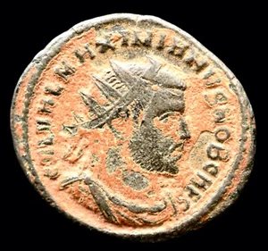 MAXIMIANUS I HERCULIUS, AD 286-310, AE ANTONINIANUS. (a1185) - Picture 1 of 2