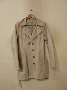 Womens Crew Clothing Belted Jacket Size Uk16 P2P20"In Superb Condition - Picture 1 of 5