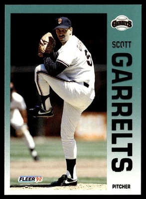1992 Fleer Scott Garrelts San Francisco Giants #636 - Image 1 of 2