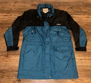 Woolrich Jacke Herren Medium dunkelgrün gefüttert robust Outdoor Wear Vintage - Bild 1 von 4