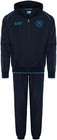 Tuta SSC Napoli EA7 Con Cappuccio Blu 2026  Bambino Adulto Microfibra Calcio