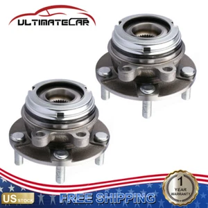 Par de cojinetes de cubo de rueda delantera izquierda y derecha ASSY para 07-13 Nissan Altima 2,5 L 513294 - Imagen 1 de 6