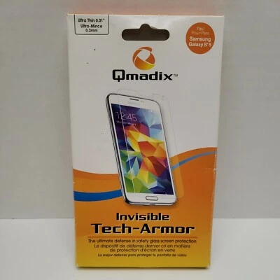 Qmadix Invisible Tech Armor For Samsung Galaxy S5 Screen Protector - Image 1 of 4