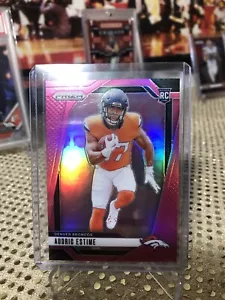 2024 Panini Prizm #306 Audric Estime Pink Rookie RC - Picture 1 of 2