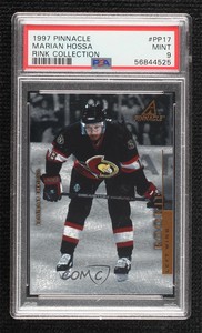 1997-98 Pinnacle Rink Collection Marian Hossa #PP17 PSA 9 MINT Rookie RC HOF