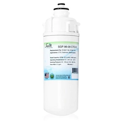 Swift Green SGF-96-09 CTO-B Fits for Everpure EV9617-06, EV9617-05 water filter - Image 1 of 4