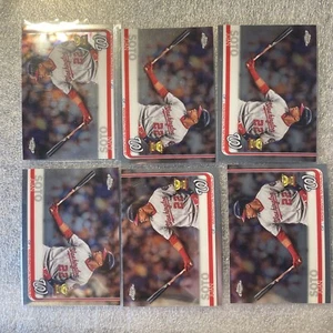 2019 Topps Chrome Juan Soto All Star Rookie Yankees Washington Nationals JS1 x6 - Bild 1 von 2