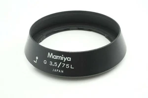 【EXC+5】 Cappuccio Mamiya G 75mm 3.5 per Nuovo Mamiya 6 dal Giappone A286 - Foto 1 di 7