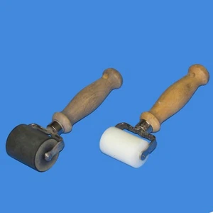 Rubber & NYLON SEALANT ROLLERS 2 PC LOT AIRCRAFT AVIATION TOOLS - Picture 1 of 3
