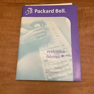 Packard Bell Welcome Home Getting Started Computer Guide Hardware Software Book - Picture 1 of 4