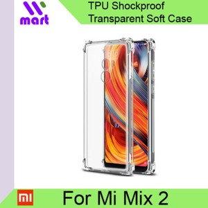 TPU Transparent Shockproof Soft Case for Xiaomi Mix 2