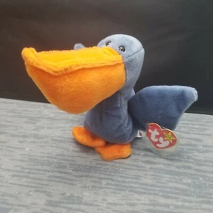 Juguete coleccionable Ty Beanie Babies Scoop the Pelican retirado  - Imagen 1 de 6