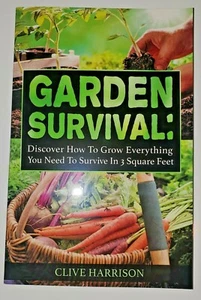 Survival Garden EMERGENCY PLAN BRAND NEW EMERGENCY CRISIS SURVIVAL BOOK - Picture 1 of 6