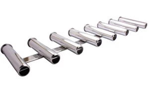 Marine Stainless Steel 8 Link Boat Fishing Rod Holder 8 Tube for Marine Yacht - Picture 1 of 5