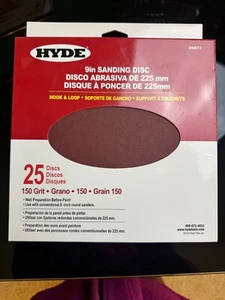 9 inch Sanding discs 25 pack New - Picture 1 of 2