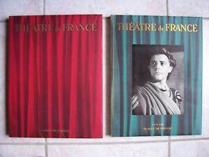 THEATRE DE FRANCE / PLAISIR DE FRANCE / 2 VOLUMES/ 1951-52