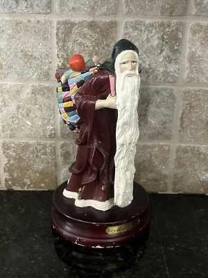 VTG DUNCAN ROYALE “History of Santa - Medieval” Figure 11" 1983 No. 1086/10,000 - Image 1 of 4