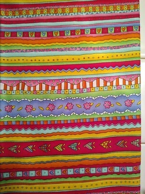 26"x44" Kid Stuff Cheri Strole Moda Cotton Quilt Fabric - Image 1 of 3