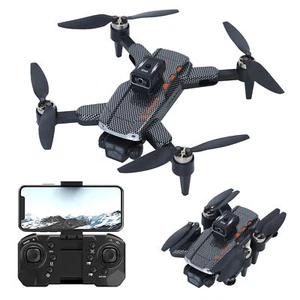 Foldable Optical Flow Positioning RC Quadcopter Toy with 4K 3-Cameras, Obstacle - Picture 1 of 24