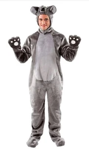 Adults Unisex Giant Grey Koala Bear Fancy Dress Costume Mascot Animal Christmas - Picture 1 of 8