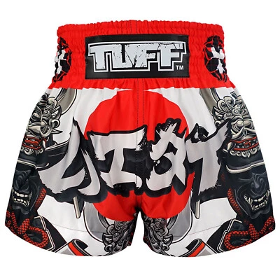 TUFF Muay Thai Shorts Boxing Shorts MMA Kickboxing Training Gym Shorts M10 - Image 1 of 2