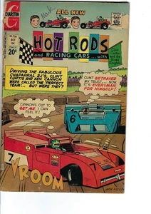 1972 Hot Rods and Racing Cars #116. Vintage hot rod comic book - Imagen 1 de 1