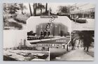 Postcard (P5) Uk Greetings Ellesmere Port Multi View Rp Frith Shell Refinery