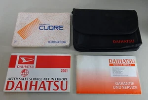 Document Kit With Operating Instructions Daihatsu Cuore Stand 2001 - Bild 1 von 1