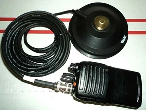 5" Magnetic Mount w/ BNC Quick Change SMA Male / Female Adapter HANDHELD RADIOS - Picture 1 of 10