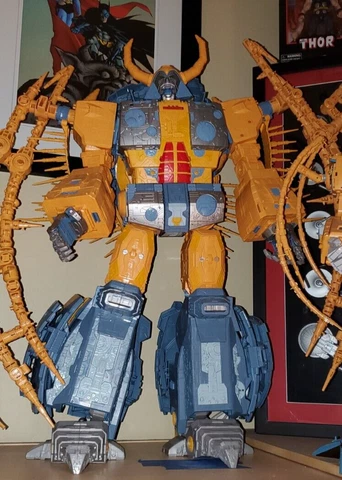 UNICRON Hasbro HasLab Transformers War For Cybertron - Complete w/ Shipper Box Cover